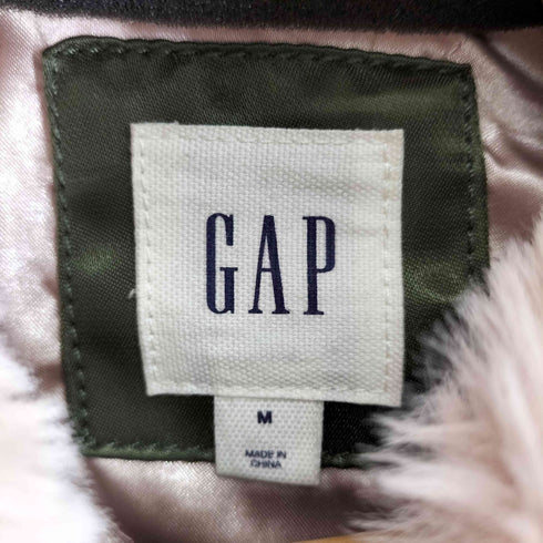 ギャップ Gap フェイクファーボンバージャケット レディース import:M