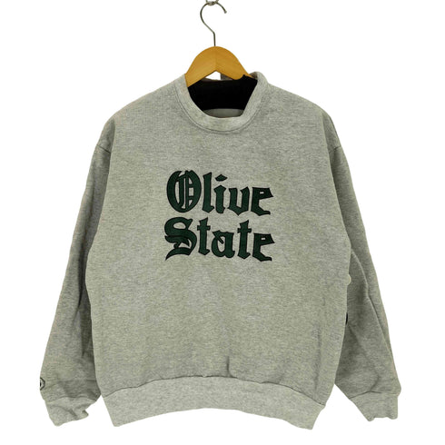 DIVIDED STATES OF OLIVE 14oz プリントスウェットプルオーバー メンズ JPN:M