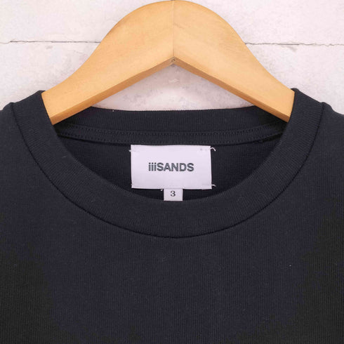 iiiSANDS フロントプリント ロングスリーブクルーネックカットソー メンズ 3