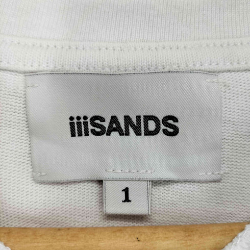 iiiSANDS フロントプリント ロングスリーブクルーネックカットソー メンズ 1