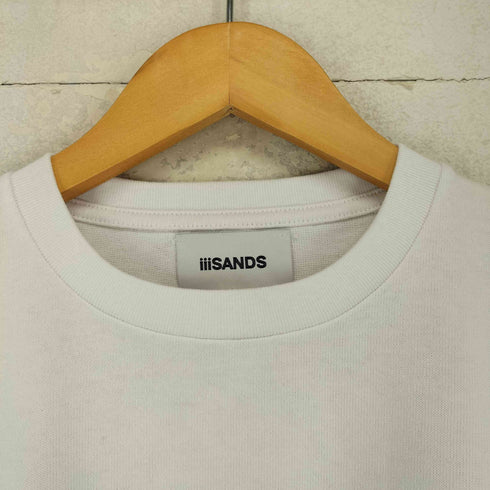 iiiSANDS フロントプリント ロングスリーブクルーネックカットソー メンズ 2