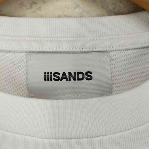 iiiSANDS フロントプリント ロングスリーブクルーネックカットソー メンズ 2