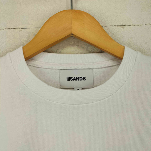 iiiSANDS フロントプリント ロングスリーブクルーネックカットソー メンズ 2