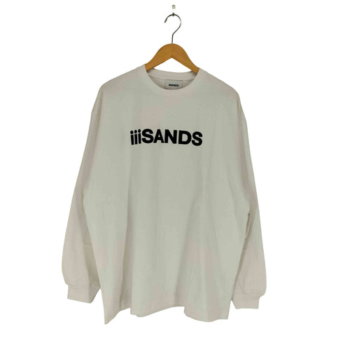 iiiSANDS フロントプリント ロングスリーブクルーネックカットソー メンズ 3