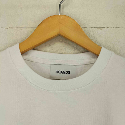 iiiSANDS フロントプリント ロングスリーブクルーネックカットソー メンズ 3