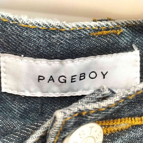 ページボーイ PAGEBOY 24SS リメイク ライク デニム レディース 26M
