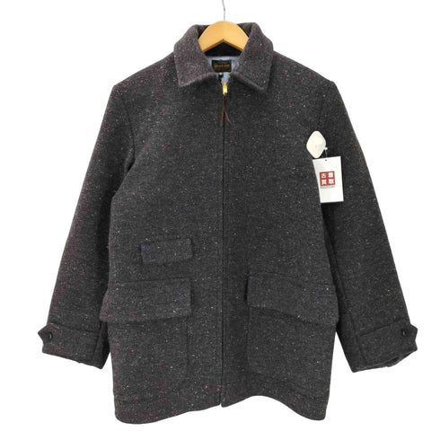 THE GROOVIN HIGH 1950's style WOOL CAR COAT ウール ネップ カーコート ジャケット TALON ジップ メンズ JPN:S