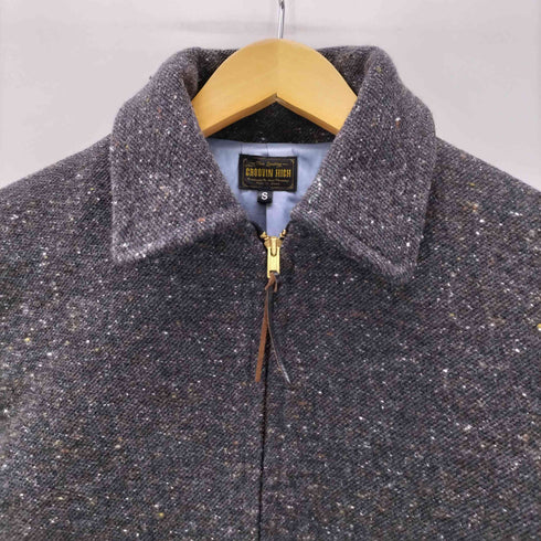 THE GROOVIN HIGH 1950's style WOOL CAR COAT ウール ネップ カーコート ジャケット TALON ジップ メンズ JPN:S