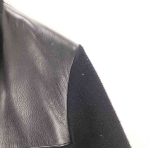 ドライボーンズ Dry Bones カウハイド レザー ウール ナイロン ドンキー ジャケット メンズ import:S