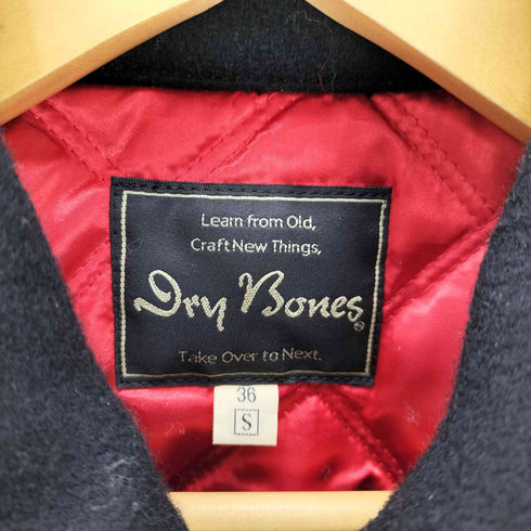ドライボーンズ Dry Bones カウハイド レザー ウール ナイロン ドンキー ジャケット メンズ import:S