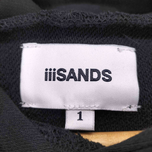 iiiSANDS ロゴプリントプルオーバー メンズ 1