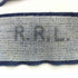 ダブルアールエルラルフローレン RRL RALPH LAUREN レザー ストライプ サスペンダー メンズ