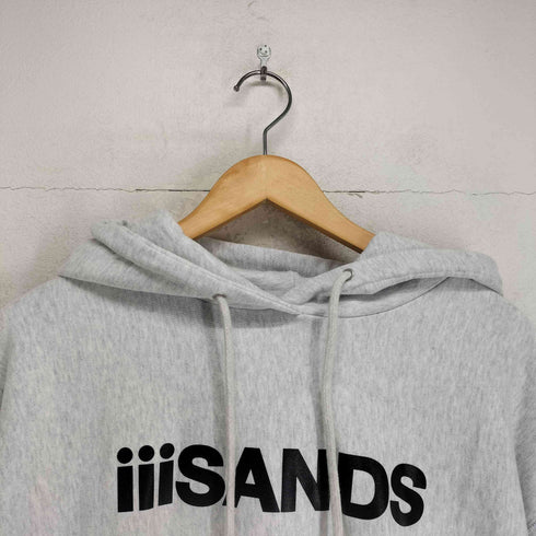 iiiSANDS ロゴプリントプルオーバー メンズ 3