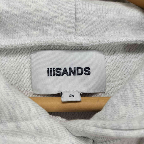 iiiSANDS ロゴプリントプルオーバー メンズ 3