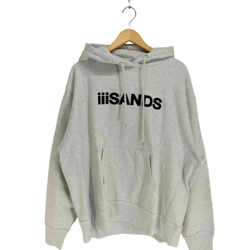 iiiSANDS ロゴプリントプルオーバー メンズ 3