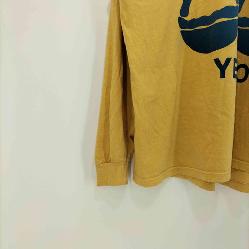 イエロー YELLO 24SS LIBRA 天秤座 L/S クルーネック Tシャツ ガーメントダイ メンズ import:XL