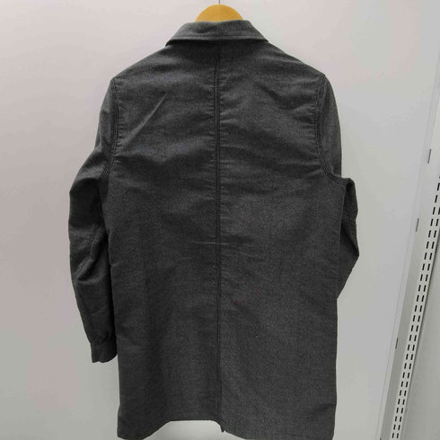 WEARMASTERS ブラック シャンブレー アトリエ ワーク コート エンジニア コート メンズ 36