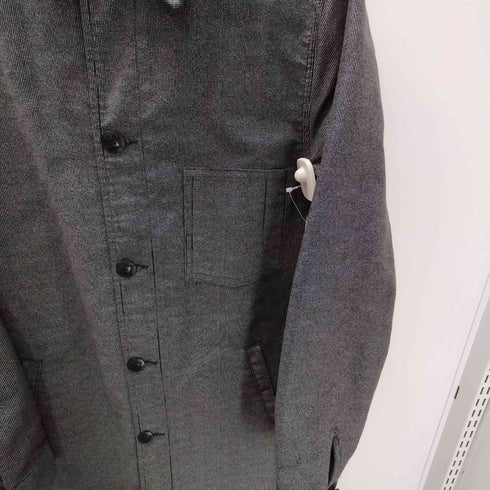 WEARMASTERS ブラック シャンブレー アトリエ ワーク コート エンジニア コート メンズ 36
