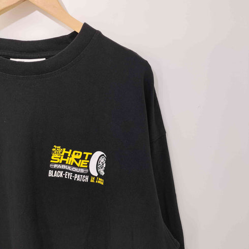 ザブラックアイパッチ THE BLACK EYE PATCH 21SS 両面 袖 アートワーク プリント L/S Tシャツ メンズ import:L