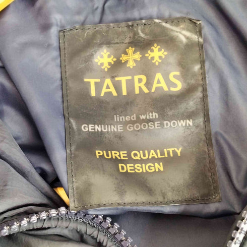 タトラス TATRAS POLITEAMA DOWN JACKET ポリテアマ Aライン ダウンコート ダブルジップ レディース JPN:2