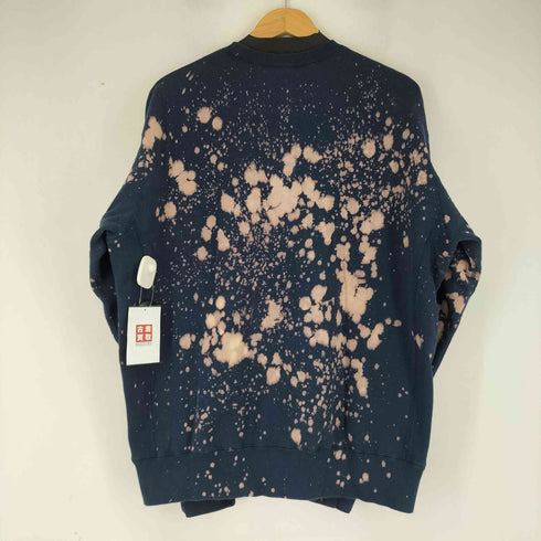 ザブラックアイパッチ THE BLACK EYE PATCH SMALL OG ACID SPLATTERED CREW SWEAT メンズ JPN:L