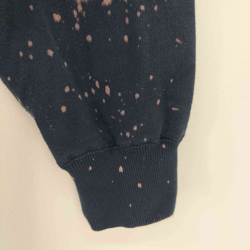 ザブラックアイパッチ THE BLACK EYE PATCH SMALL OG ACID SPLATTERED CREW SWEAT メンズ JPN:L