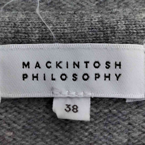 マッキントッシュフィロソフィー MACKINTOSH PHILOSOPHY 中綿フード付 パーカー レディース US:38