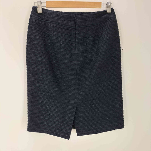 アンタイトル UNTITLED ラメノーカラーツイードジャケット スカート セットアップ レディース JK:1 SK:3