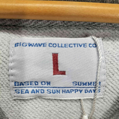 BIGWAVE RUN IS GOOD HOODY メンズ import:L