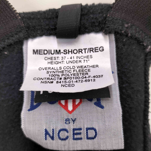 ユーエスアーミー U.S. ARMY DSCP COLD WEATHER OVERALL NOS POLARTEC ポーラテック フリースオーバーオール メンズ JPN:M