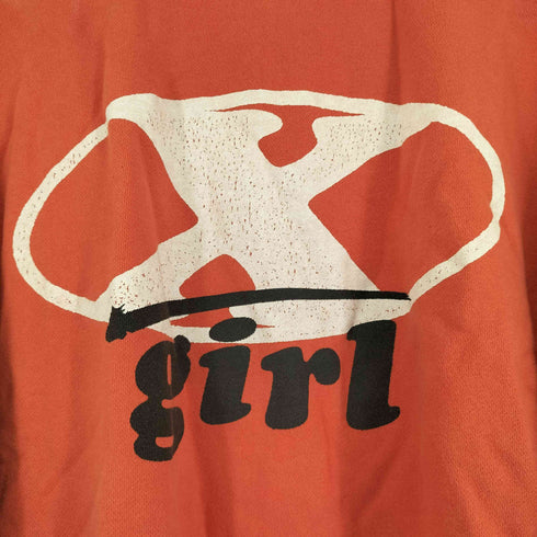 エックスガール X-girl OVAL X LOGO SWEAT TOP レディース JPN:M