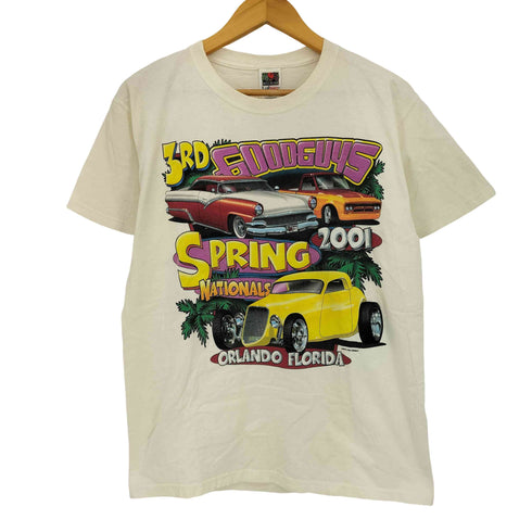 フルーツオブザルーム FRUIT OF THE LOOM Lofteez GOODGUYS 両面プリント クルーネック Tシャツ メンズ import:M
