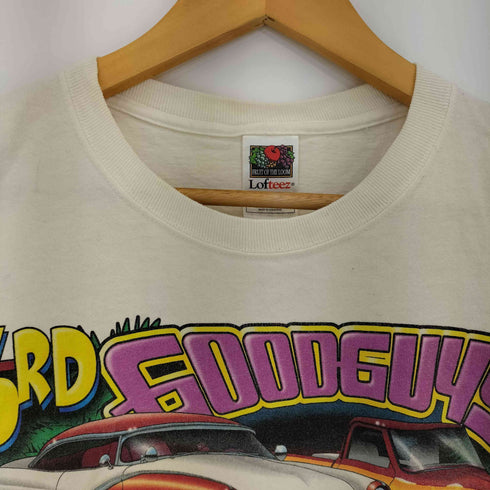 フルーツオブザルーム FRUIT OF THE LOOM Lofteez GOODGUYS 両面プリント クルーネック Tシャツ メンズ import:M