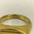 ディーゼル DIESEL STAINLESS STEEL LOGO SIGNET RING メンズ 19