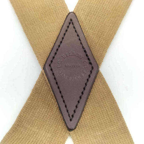 フィルソン FILSON USA製 TAB SUSPENDERS キャンバス レザー サスペンダー メンズ REG
