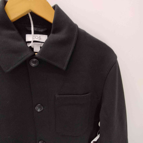 コス COS JERSEY-TWILL SHIRT JACKET ジャージー ツイル シャツ ジャケット メンズ import:XS