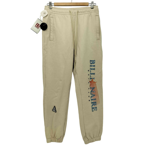 ビリオネアボーイズクラブ Billionaire Boys Club COTTON SWEATPANTS プリントデザイン ラバーパッチ メンズ JPN:M