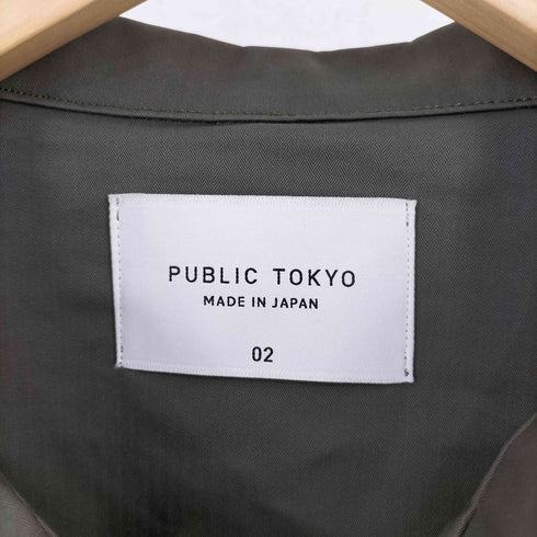 パブリックトウキョウ PUBLIC TOKYO ミリタリーシャツ メンズ 2