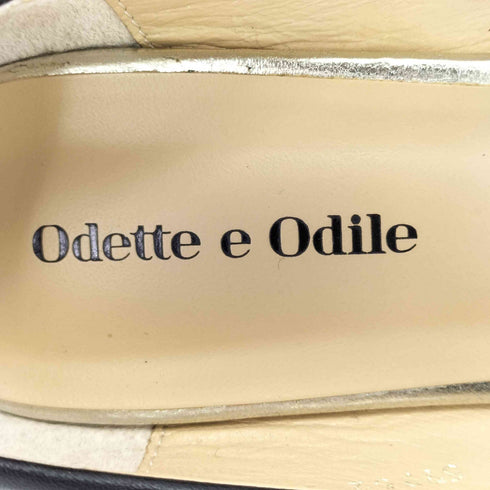 オデットエオディール Odette e Odile スタッズフラットパンプス レディース JPN:24