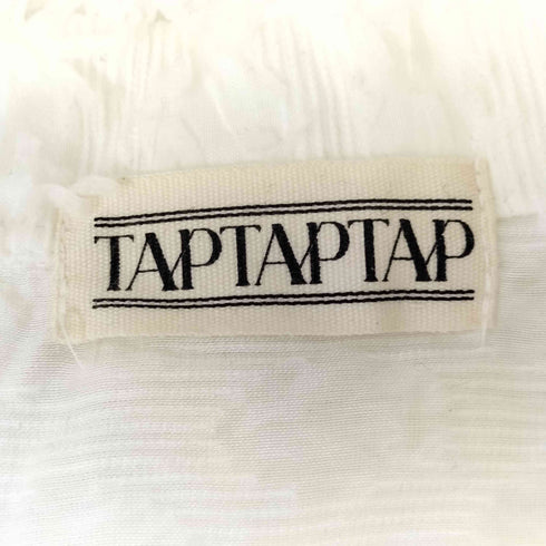 TAPTAPTAP フリンジツイードS/Sシャツジャケット メンズ