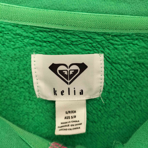 ロキシー ROXY KEILA MONIZ スウェット L/S ポロシャツ レディース import:S