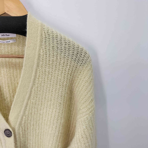 ミラオーウェン Mila Owen シェルボタンシャギーモヘヤカーデ レディース ONE SIZE