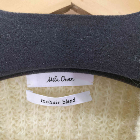 ミラオーウェン Mila Owen シェルボタンシャギーモヘヤカーデ レディース ONE SIZE