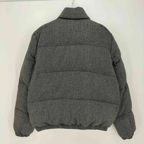 トミーヒルフィガー TOMMY HILFIGER ヘリンボーン ダウンジャケット メンズ import:L