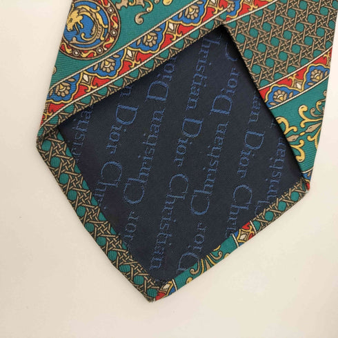 クリスチャンディオール Christian Dior 総柄ネクタイ メンズ