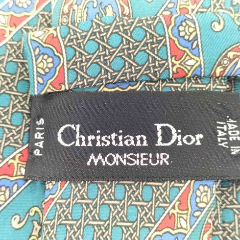 クリスチャンディオール Christian Dior 総柄ネクタイ メンズ