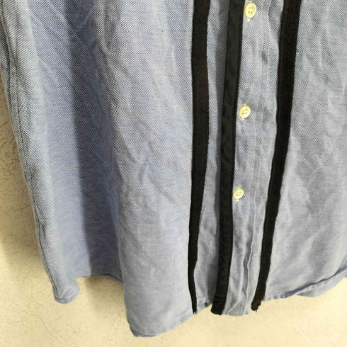 ラルフローレン RALPH LAUREN KNIT OXFORD ポニー刺繍 ベースボールシャツ メンズ L