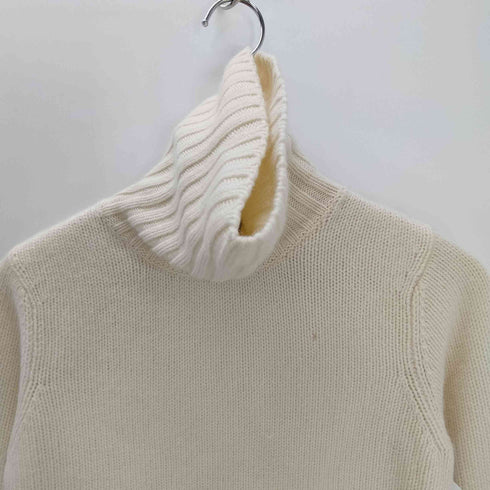 ラルフローレン RALPH LAUREN カシミヤ混 タートルネック ニットセーター レディース L