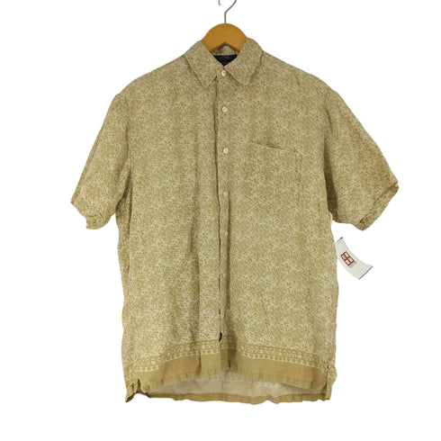 ノーティカ NAUTICA シルクリネン混総柄 S/S シャツ メンズ JPN:M