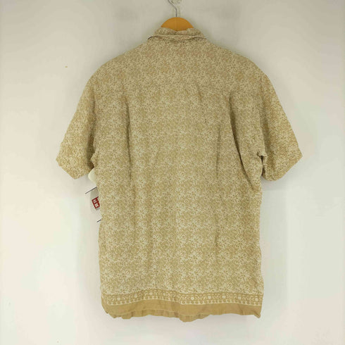 ノーティカ NAUTICA シルクリネン混総柄 S/S シャツ メンズ JPN:M